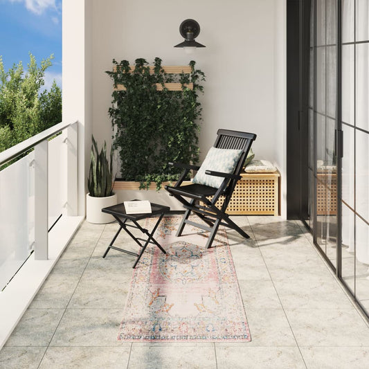 Rug ARBIZU Indoor and Outdoor Vintage Design 80x250 cm
