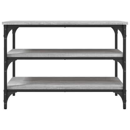 Shoe Bench Grey Sonoma 70x38.5x49 cm Engineered Wood