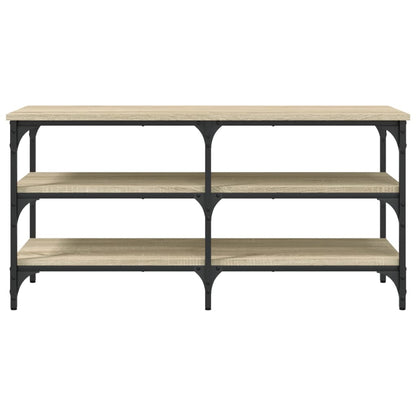 Shoe Bench Sonoma Oak 100x38.5x49 cm Engineered Wood